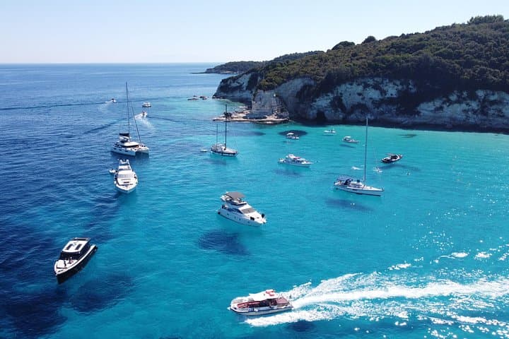 Full-Day Private Speed Boat Cruise to Paxos & Antipaxos from Corfu photo 3