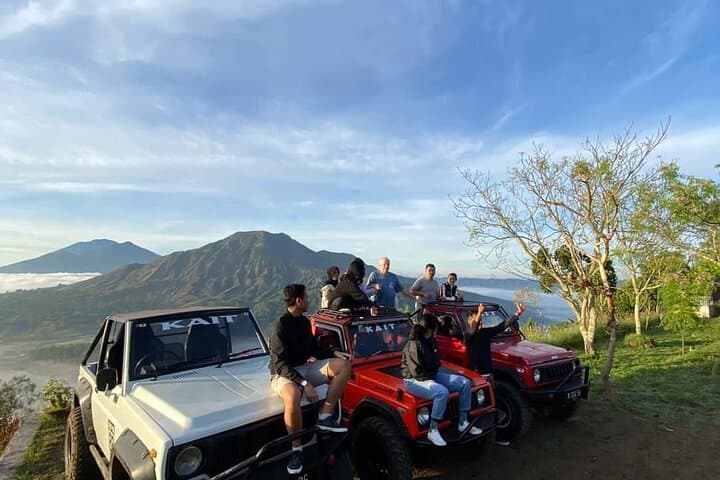 Bali Batur Jeep Sunrise: Black Lava 4x4, Hot Springs & Ubud Adventures photo 2