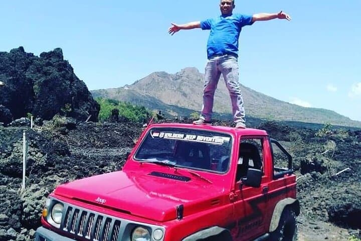 Bali Batur Jeep Sunrise: Black Lava 4x4, Hot Springs & Ubud Adventures photo 3