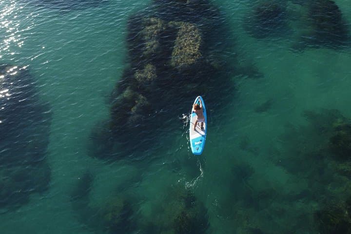 SUP Paddleboard Tour from Cala Manbrù to Torre Salsa Nature Reserve — 4 km Guided SUP in Western Sicily photo 2