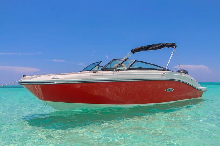 Private 24-ft Sea Ray Charter in Cozumel — Snorkel Playa El Cielo and Reefs
