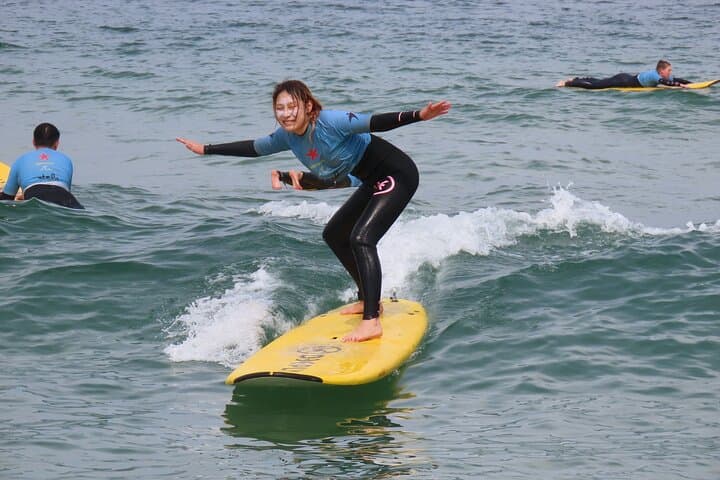 Half-Day Surf Lessons at Porto Beaches — Estela Surf School photo 6
