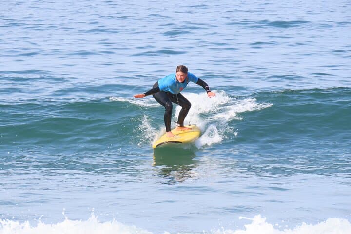 Half-Day Surf Lessons at Porto Beaches — Estela Surf School photo 4
