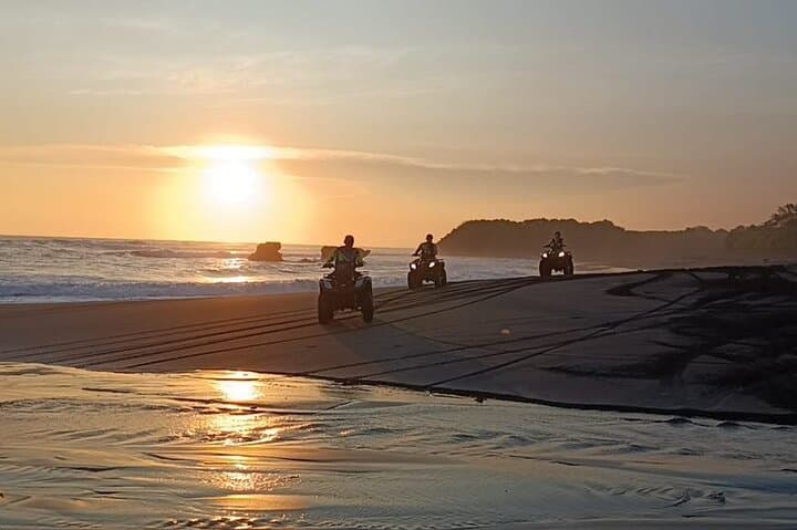 Sunset ATV on Bali's Black Sand Beach — Tegal Mengkeb Quad Tour
