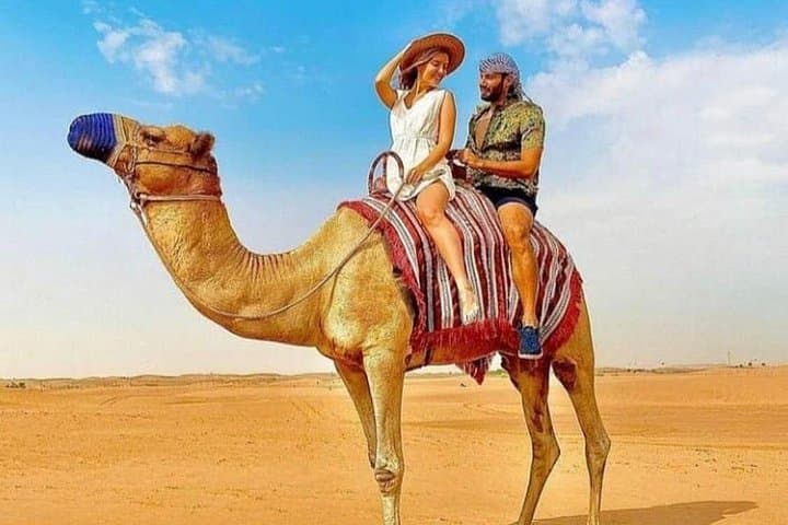 Morning Desert Safari in Dubai: Private 4x4 Dune Bashing, Camel Ride & Bedouin Camp photo 1