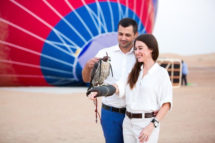 Dubai Hot Air Balloon Sunrise Flight Over Red Dunes photo 5