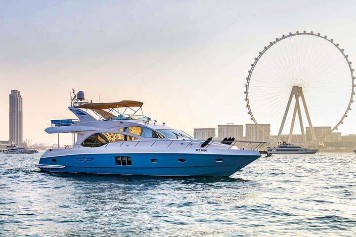 Sunset Yacht Cruise Dubai Marina to Atlantis on Bluemoon 64ft photo 4