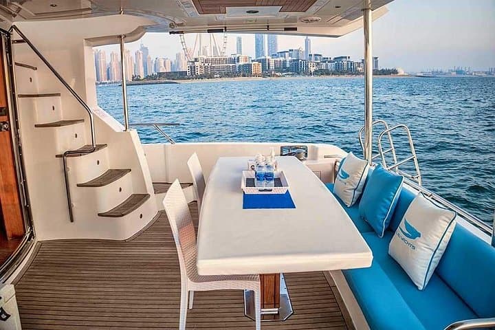 Sunset Yacht Cruise Dubai Marina to Atlantis on Bluemoon 64ft photo 5