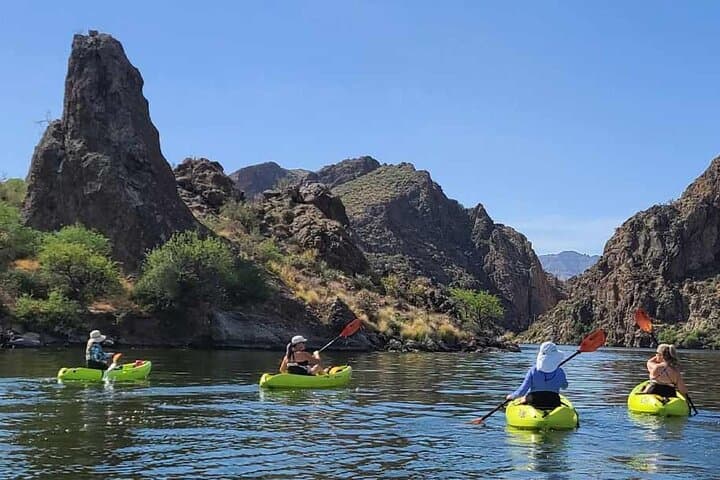 Scenic Guided Kayaking Tour on Saguaro Lake — Paddle Arizona's Blue Desert photo 2
