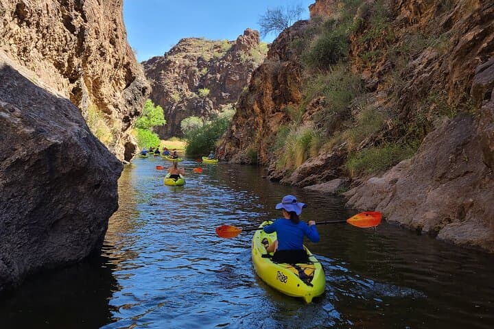 Scenic Guided Kayaking Tour on Saguaro Lake — Paddle Arizona's Blue Desert photo 6