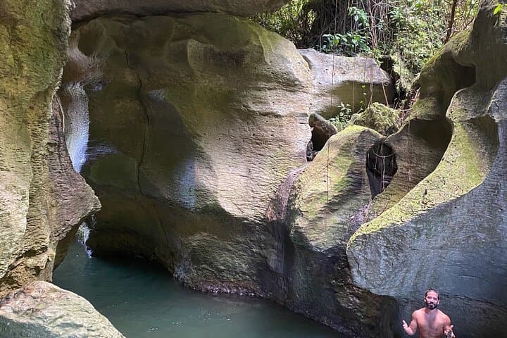 Rainforest Caves & Waterfalls: Charco Azul and Cuevas Arenales Adventure (Vega Baja) photo 3