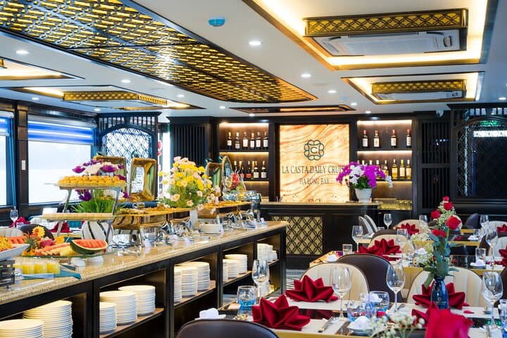 La Casta 7-Hour Halong Bay Day Cruise with Outdoor Jacuzzi & Kayaking photo 4