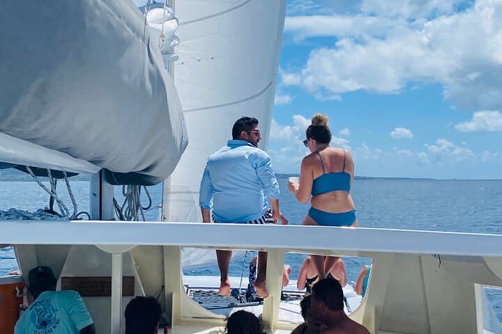 Two Islands, One Paradise: Full-Day Catamaran Sail from St. Kitts to Nevis photo 6