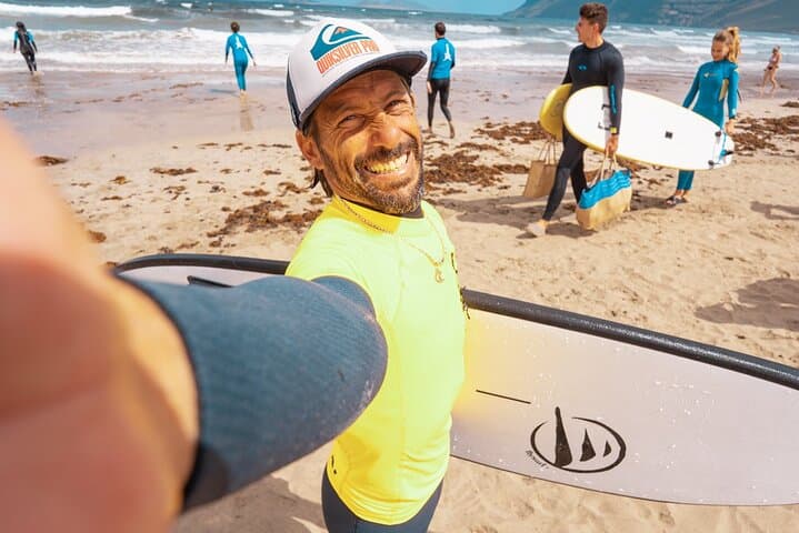 Learn to Surf at Famara: Lanzarote Beginner Surf Lesson with Instructor photo 4