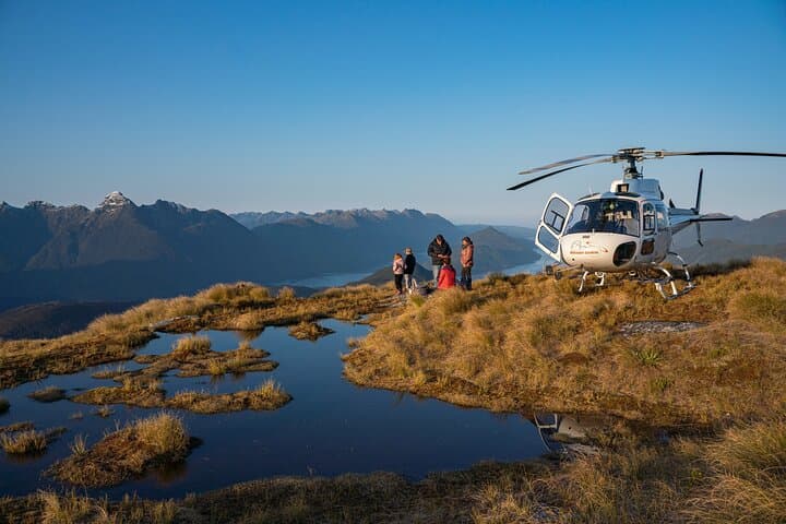 Dusky Sound Helicopter Scenic Flight: Tamatea's Remote Landings from Te Anau