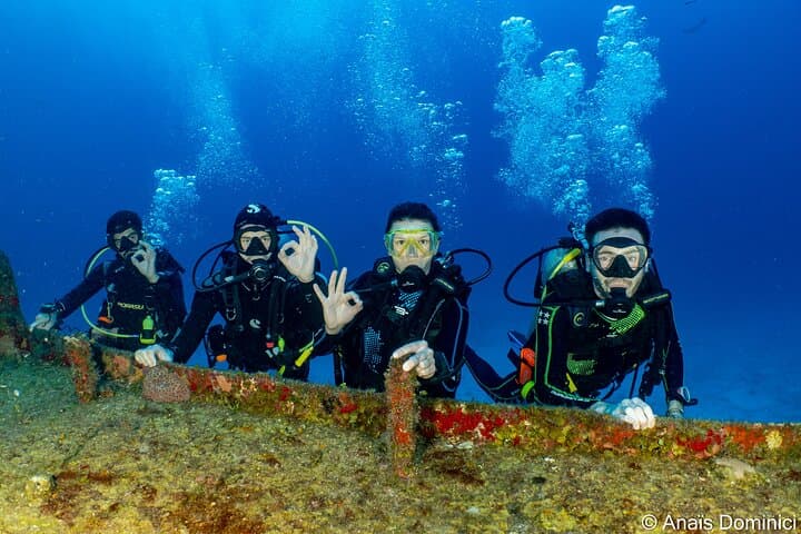 Two-Tank Cozumel Wall Dives — Ferry to UNESCO Reef