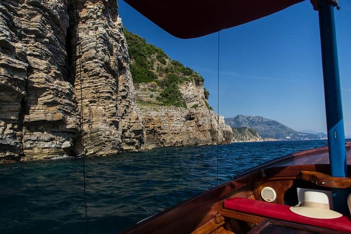 Budva Private Boat Tour & Snorkel: Hidden Coastlines and Island Swim photo 2