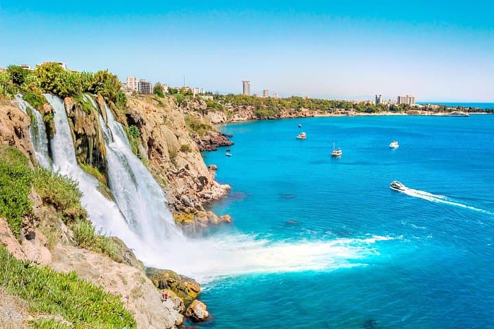 Antalya Boat Tour to Düden Waterfall: Lunch, Swimming & Sea Life photo 3