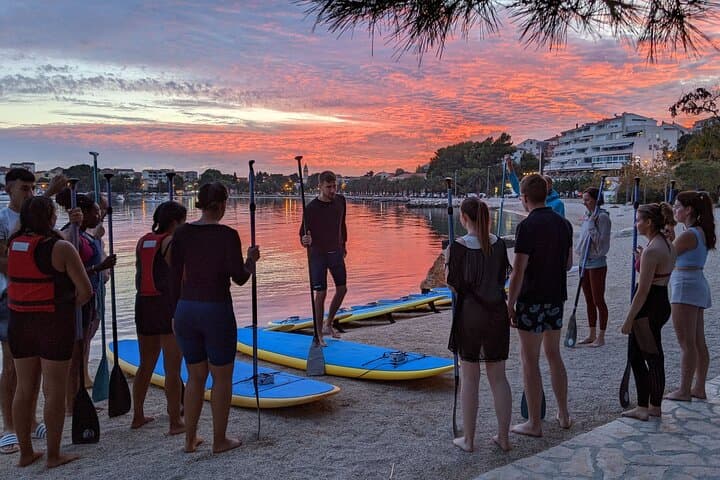 Glowing Stand-Up Paddle Experience in Split — Night SUP Tour in Stobreč photo 4