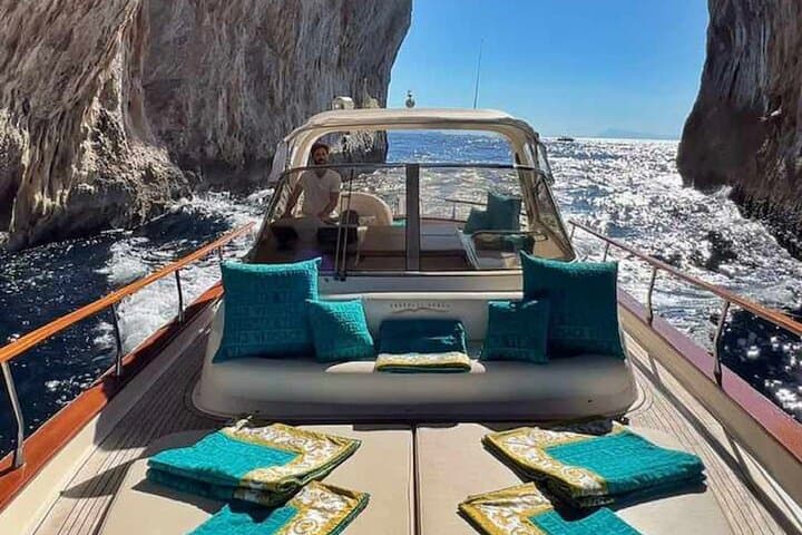 Private Guided Day on Capri: Walk the Island & Explore Caves by Gozzo