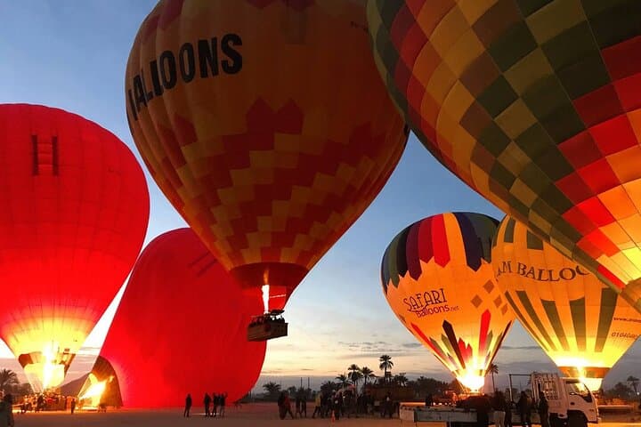 Sunrise Hot Air Balloon Over Luxor: Fly Above Ancient Thebes photo 3