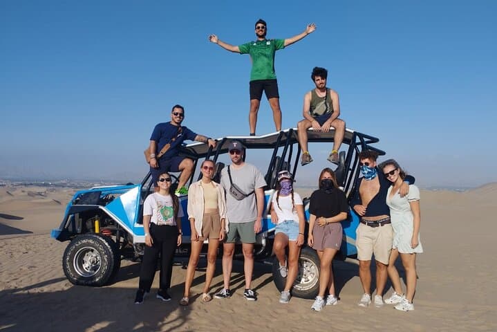 Huacachina Sunset Buggy and Sandboard Adventure — Dune Rides Near Ica