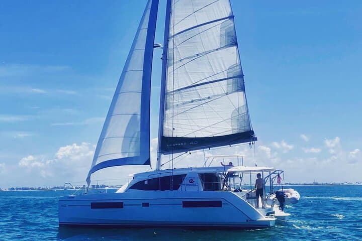 Private Charleston Harbor Catamaran Sail on Leopard 40 photo 3