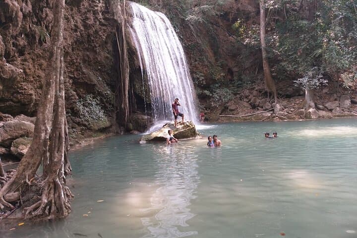 Erawan Waterfalls, River Kwai Bridge & Death Railway: Private Day Trip from Bangkok photo 2