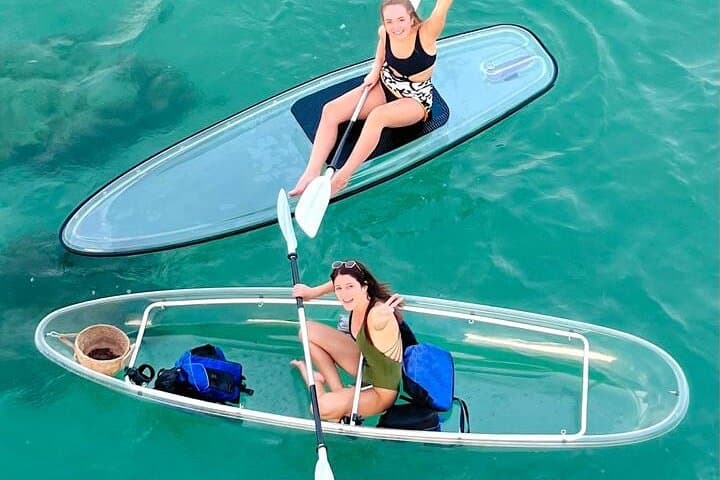 Crystal-Clear Kayaking in Dubai Marina — Transparent Kayak Tours photo 4