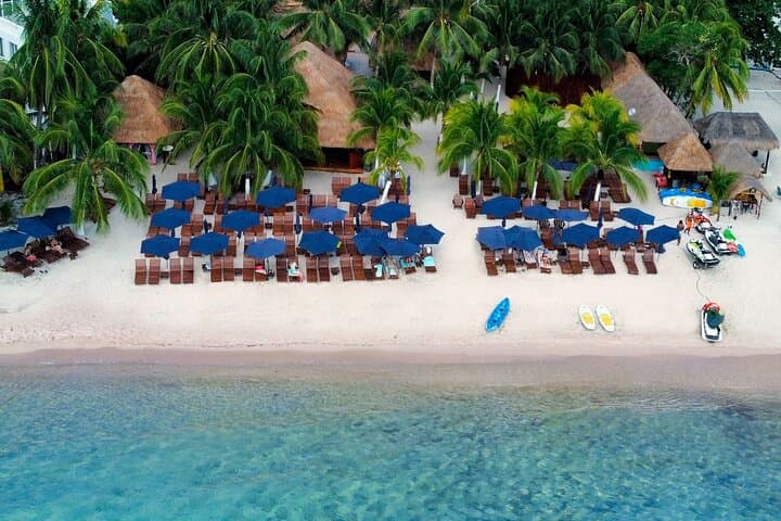 Chula’s Beach Club Cozumel — All‑Inclusive Day Pass with Round‑Trip Transport