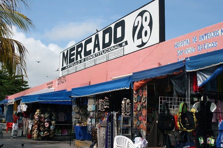 Half-Day Private Cancun Shopping Tour — Mercado 28, Plaza La Isla & Playa Delfines photo 2
