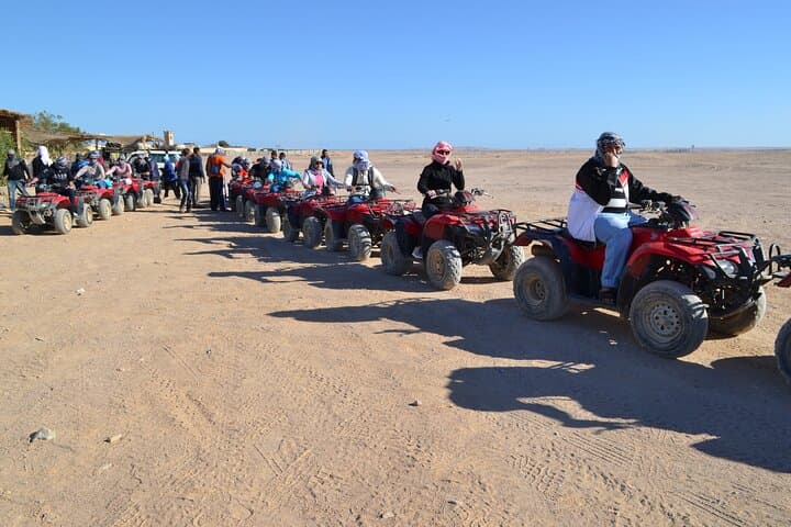 Hurghada Desert Safari: Jeep, Quad, Camel Ride & Bedouin Camp Sunset Experience photo 4