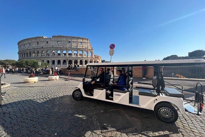 Glide Through Rome: Historic Highlights by Eco-Friendly Golf Cart photo 2