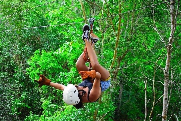 ATV Jungle Adventure with Ziplines & Cenote Swim — Half-Day from Tulum photo 6