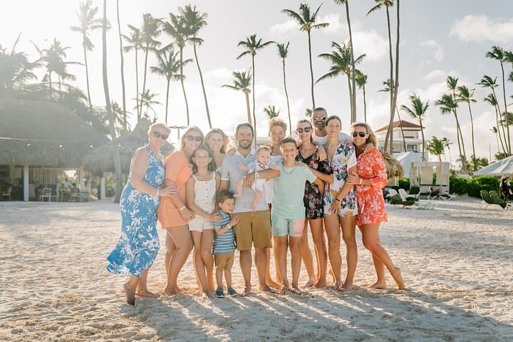 Private Family Photoshoot at Macao Beach, Punta Cana — 60-Min Session photo 2