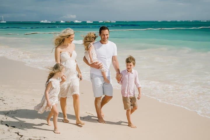 Private Family Photoshoot at Macao Beach, Punta Cana — 60-Min Session photo 1