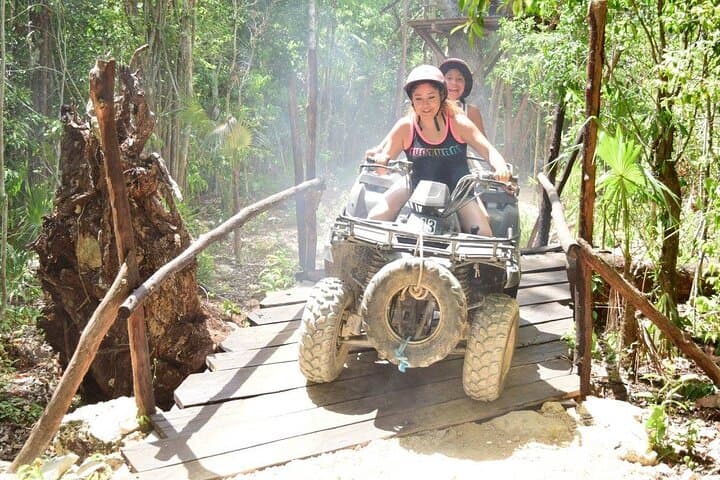 Mayan Jungle Half-Day: ATV, Zipline & Cenote Adventure from Cancun photo 4