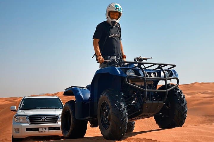 Red Dunes VIP Desert Safari: Quad Biking, Dune Bashing & BBQ Experience photo 3