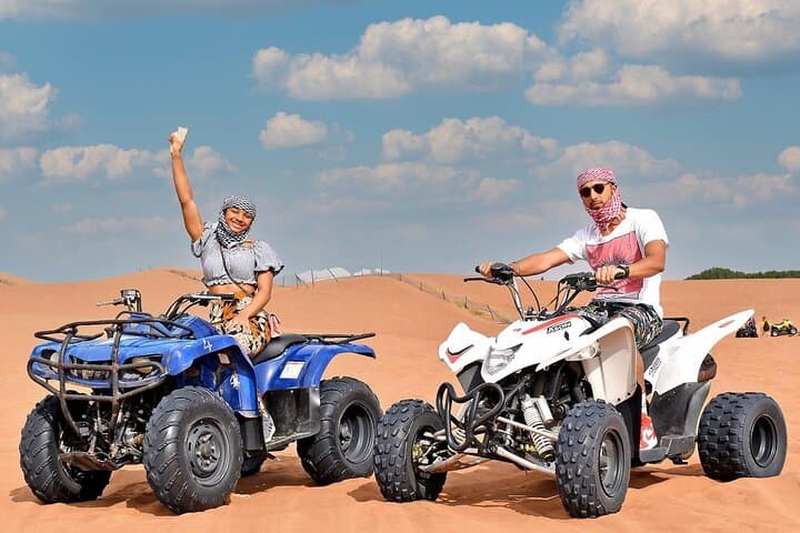 Red Dunes VIP Desert Safari: Quad Biking, Dune Bashing & BBQ Experience photo 6