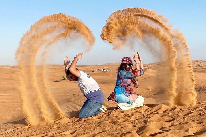 Dubai Desert Safari: Dune Buggy Sunset, Camel Ride & Camp Dinner Experience photo 4
