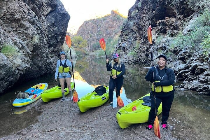 Scenic Guided Kayaking Tour on Saguaro Lake — Paddle Arizona's Blue Desert photo 5