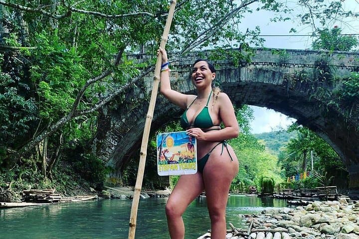 Bamboo Rafting and Jerk Picnic at Lethe Waterfalls near Montego Bay photo 1