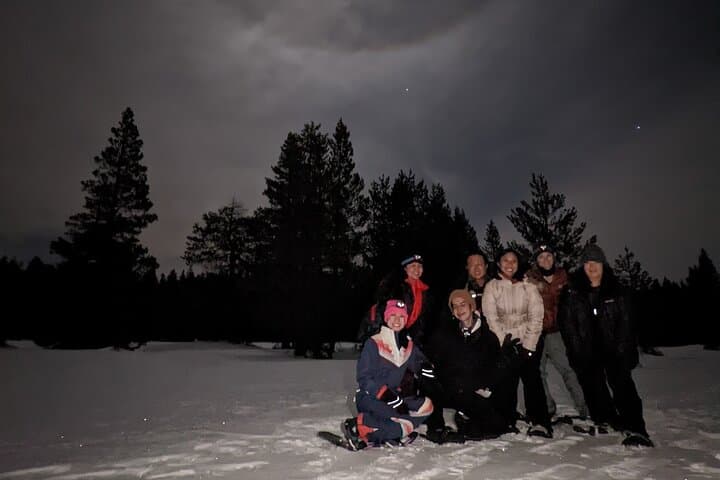 Moonlit Snowshoe Tour at Page Meadows — Tahoe National Forest Night Hike photo 4