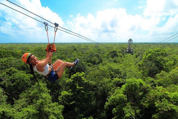 Tulum Adventure: ATV, Horseback, Cenote Swim & Zipline Day Tour photo 3