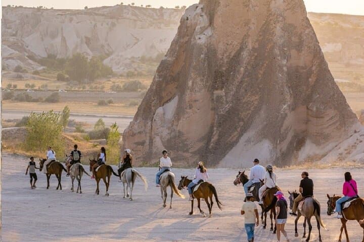 Sunset Horseback Riding in Cappadocia’s Rose and Red Valleys