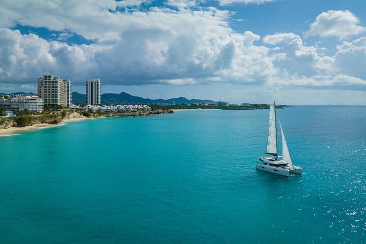 Luxury Catamaran Charter in St. Maarten — Full-Day Private Sail to Happy Bay, Baie Longue & Maho photo 2