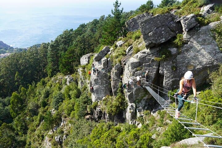 Via Ferrata Senda do Santo: Private Climb on Galicia's Atlantic Cliffs