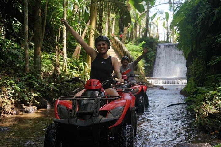 Gorilla Cave ATV Ride and Lunch at Alas Sunset Pool Ubud photo 2