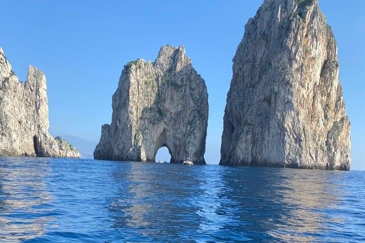 Capri From Sea to Summit: Boat Tour, Grottos & Monte Solaro Chairlift photo 3