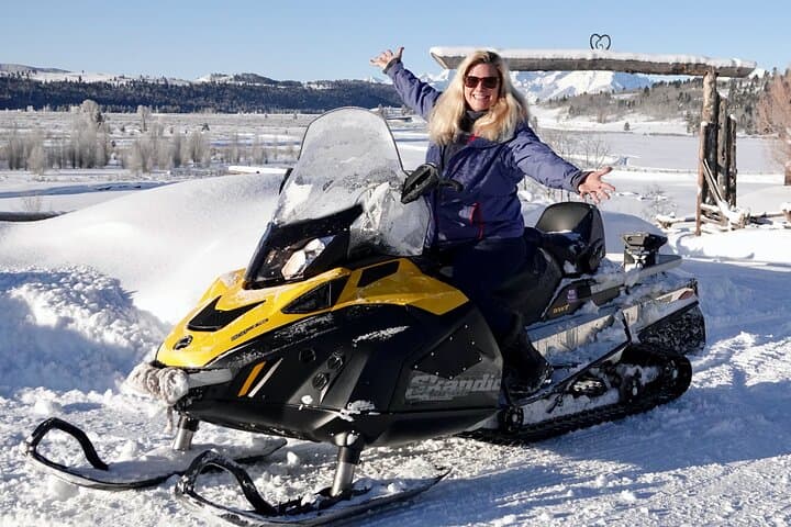 Heart Six Snowmobiling in Jackson Hole: Half-Day Ranch-to-Trails Adventure